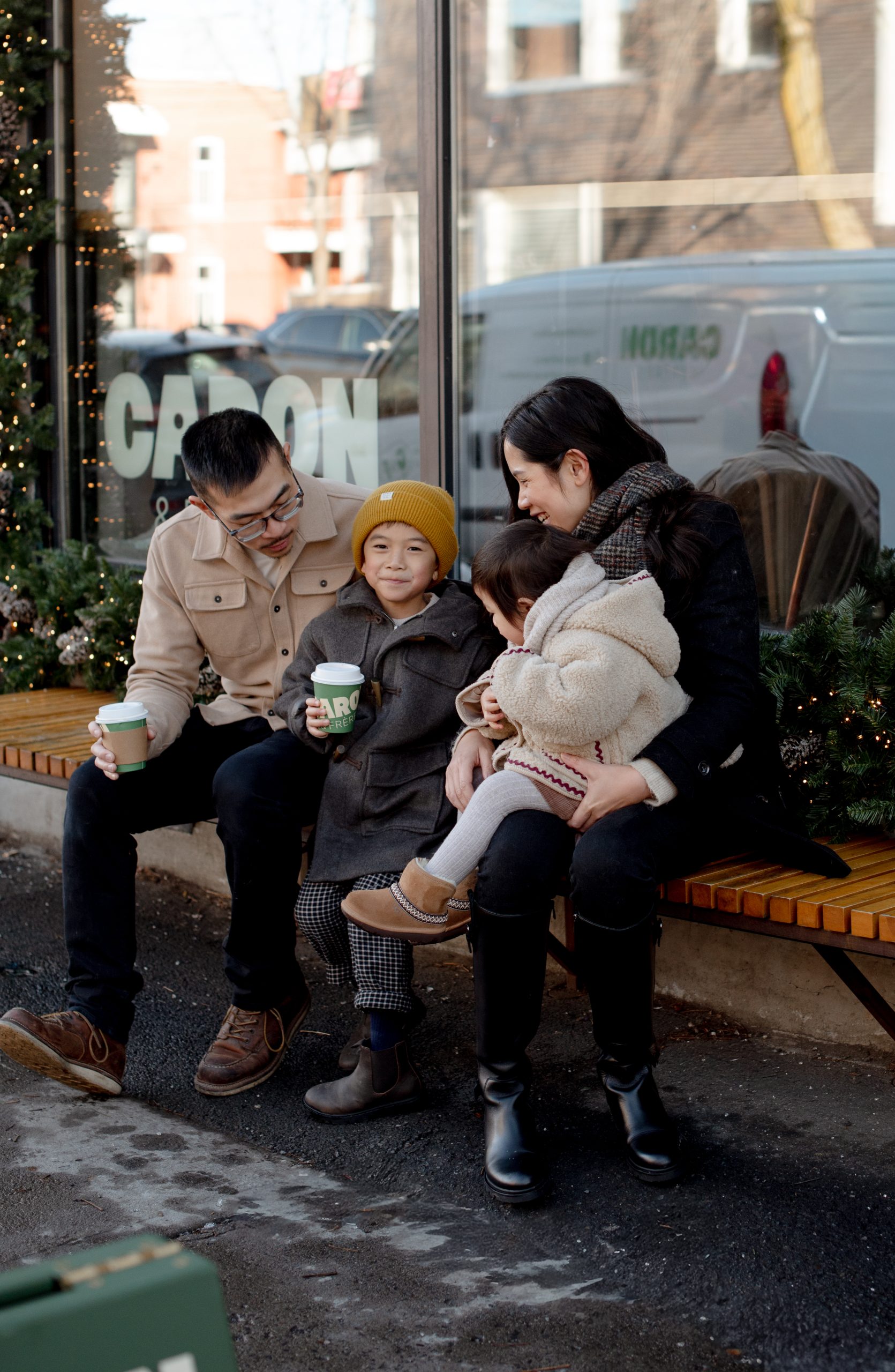 Famille, Hiver, Lifestyle, Photographe de Montréal